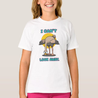 Ich kann nicht wegsehen Humor Art T-Shirt
