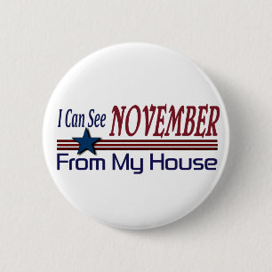 Ich kann November von meinem Haus sehen Button