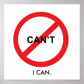 Ich kann poster