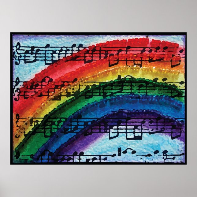 Ich kann Regenbogen singen Poster (Vorne)
