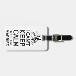 Ich kann Ruhe nicht behalten, ich erhalte Gepäckanhänger