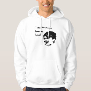 Ich kann Russland von meinem Haus aus sehen! Kapuz Hoodie