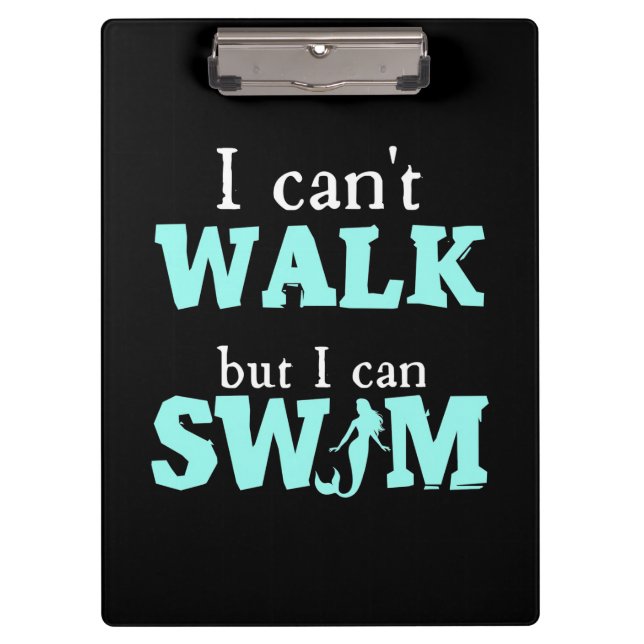 Ich kann schwimmen klemmbrett (Vorderseite)