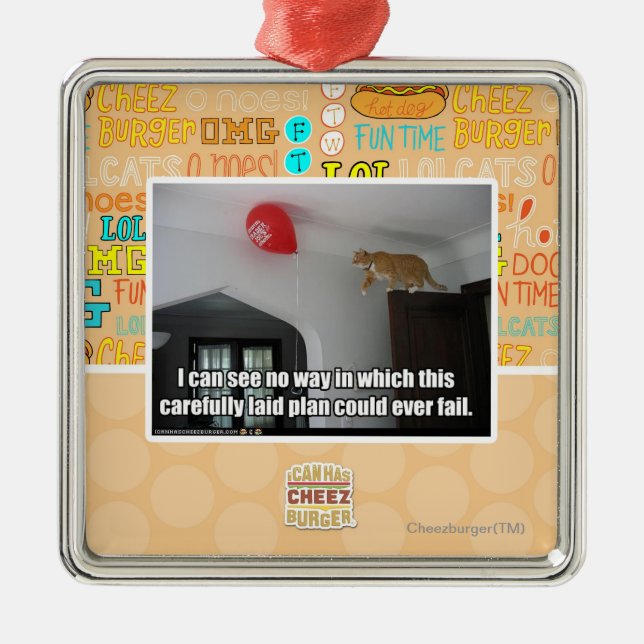 Ich kann sehen, dass keine Weise, die dieses Ornament Aus Metall (Vorne)