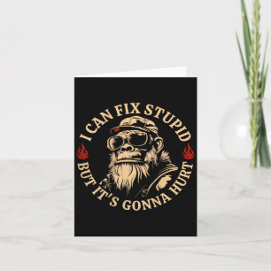 Ich kann Stud reparieren, aber es wird Monkey Funn Karte