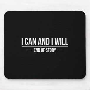Ich kann und werde den Weltkrebstag 1 beenden Mousepad