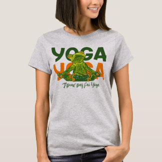 Ich kann Yoga nicht. T-Shirt