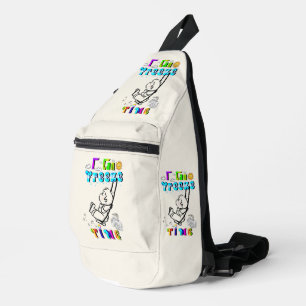 Ich kann Zeit einfrieren Crossbody Bag