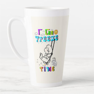 Ich kann Zeit einfrieren Milchtasse