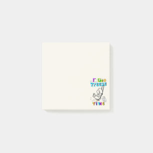 Ich kann Zeit einfrieren Post-it Klebezettel