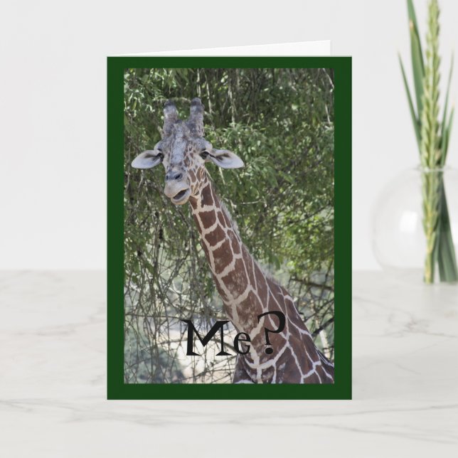 Ich? Karte (Vorderseite)