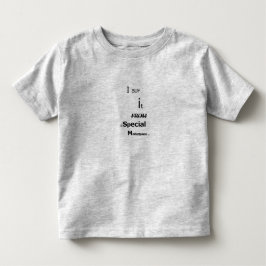 Ich kaufe es von einem besonderen Markt - Kleinkind T-shirt