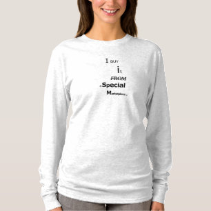 Ich kaufe es von einem speziellen Marktplatz - T-Shirt
