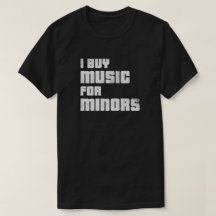 Ich kaufe Musik für Minderjährige T - Shirt (verwi