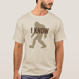 Ich kenne (Bigfoot existiert), T - Shirt