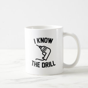 Ich kenne die Drill Kaffeetasse