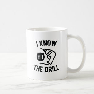 Ich kenne die Drill Kaffeetasse