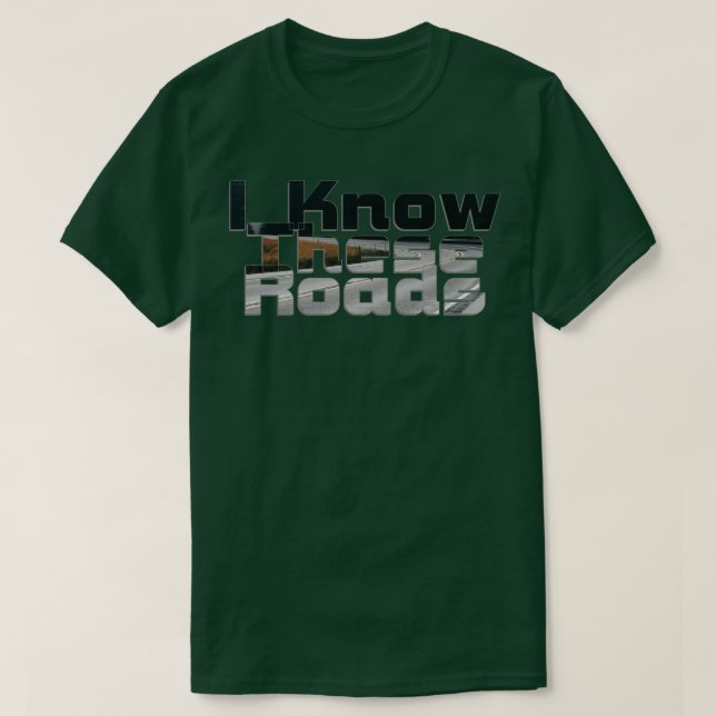 Ich kenne diese Straßen T-Shirt (Design vorne)