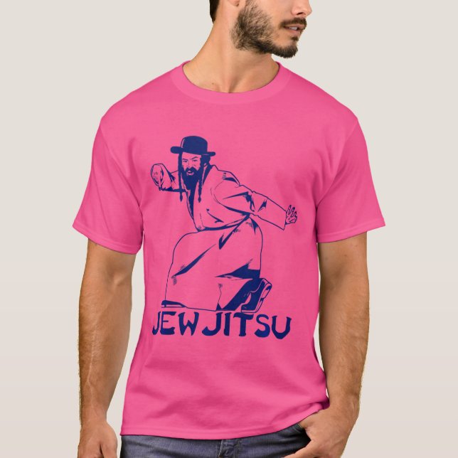 Ich kenne Jew Jitsu für Jiu Jitsu T-Shirt (Vorderseite)