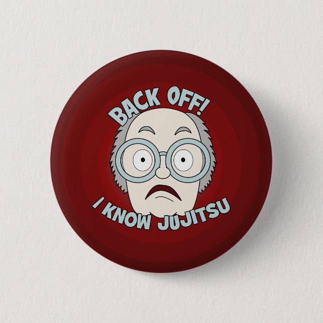 Ich kenne Jujitsu! Button (Vorderseite)