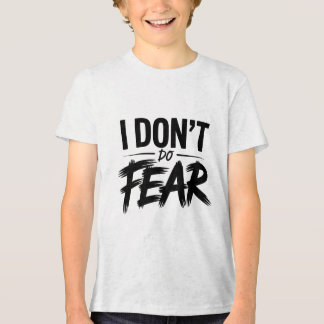 Ich kenne keine Angst T-Shirt Tri-Blend Shirt