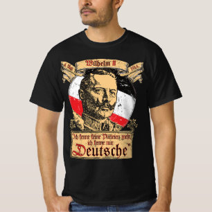 Ich Kenne Keine Parteien Mehr Zitat Kaiser Wilhelm T-Shirt