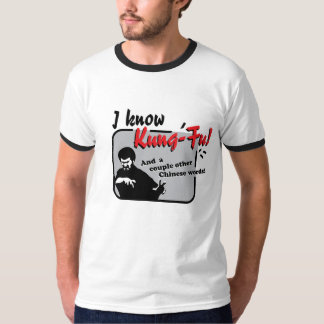 Ich kenne Kung fu! T-Shirt