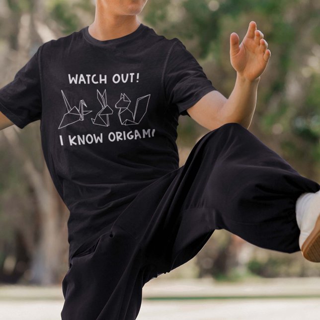 Ich kenne Origami T-Shirt (Von Creator hochgeladen)