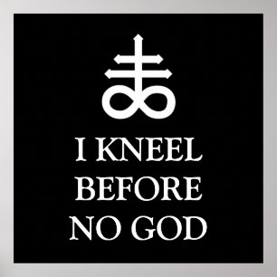 Ich kenne vor keinem Gott Poster