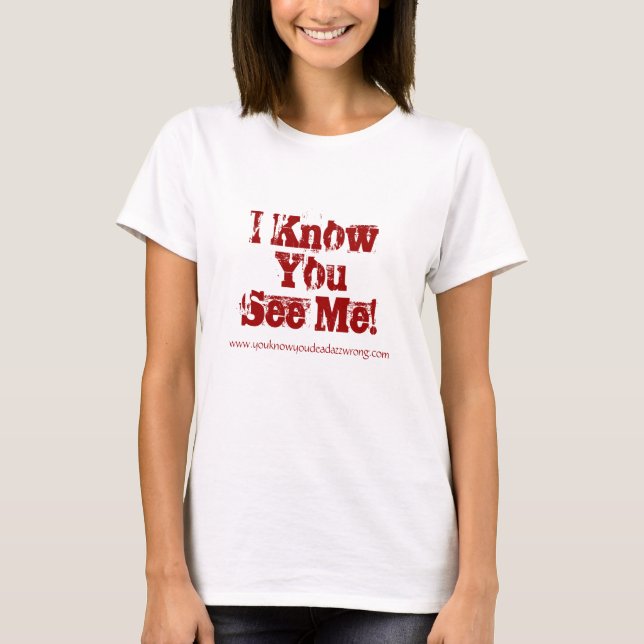 Ich kenne YouSee ich! , T-Shirt (Vorderseite)