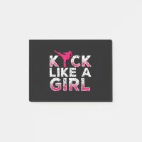 Ich kick wie ein Girl Karate Kickboxing