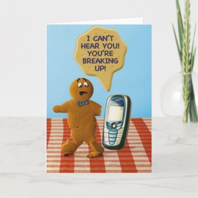 ICH KIPPE HÖRE SIE KARTE (Vorderseite)