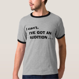 Ich kippe. Ich habe einen Hörprobe T - Shirt