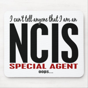 Ich kippe sage jedermann NCIS Agenten Mousepad