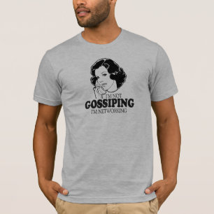 ICH KLATSCHE NICHT, ICH NETZWERKE T-Shirt
