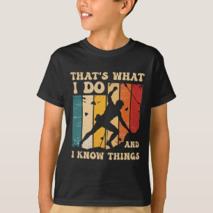 Ich klettere Wände hoch und ich weiß lustige Dinge T-Shirt