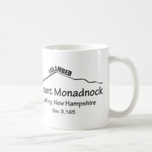 Ich kletterte Berg Monadnock Tasse