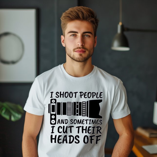 Ich knipse Leute T-Shirt (Von Creator hochgeladen)