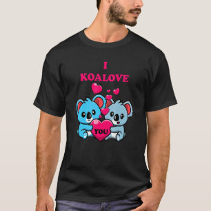 Ich Koalove Sie Koala Zwei Koalas und Herz Niedlic T-Shirt