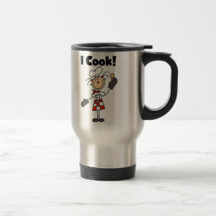 Ich koche - Köchin Reisebecher