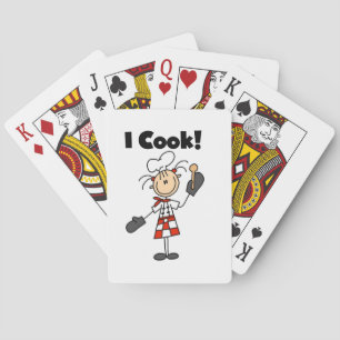 Ich koche - Köchin Spielkarten