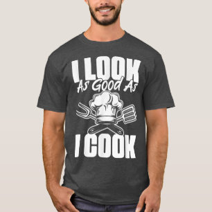 Ich koche so gut wie ich sehe lustige Kochstelle T-Shirt