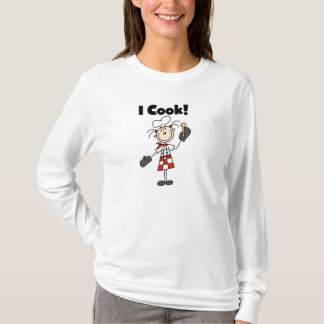 Ich koche - weiblichen Koch T-Shirt