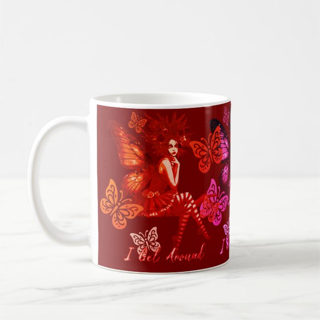 Ich komme herum Fee  Kaffeetasse (Links)
