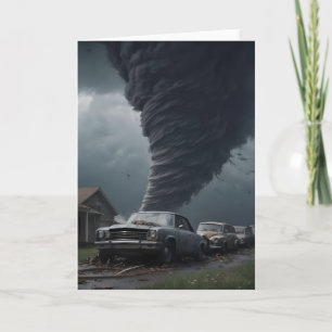 ICH KOMME IN DIE STADT TORNADO KARTE