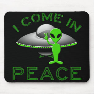 ICH KOMME IN FRIEDEN - ALIEN MOUSEPAD