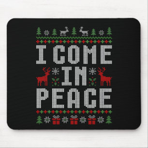 Ich komme in Frieden Ich bin Frieden Matching Paar Mousepad