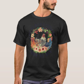 Ich komme mit ein bisschen Hilfe von meinen Hühner T-Shirt