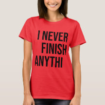 Ich komme nie zu Ende —