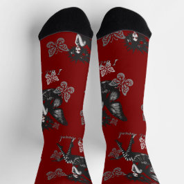 Ich komme um Fairy herum Socken